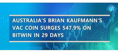 Australia's Brian Kaufmann's VAC Coin Surges 547.9% on BitWin in 29 Days