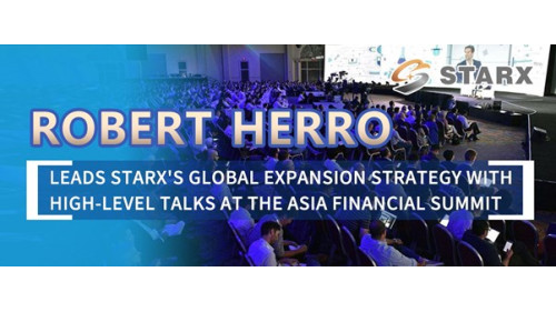 Robert Herro Leads STARX's Global Expansion Strategy with High-Level Talks at the Asia Financial Summit