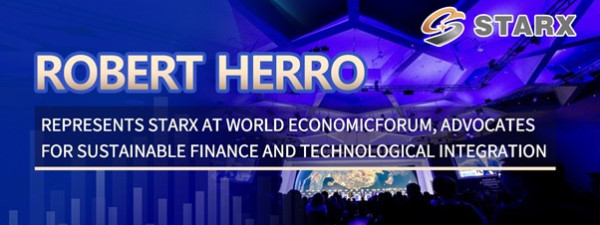 Robert Herro Represents STARX at World Economic Forum, Advocates for Sustainable Finance and Technological Integration